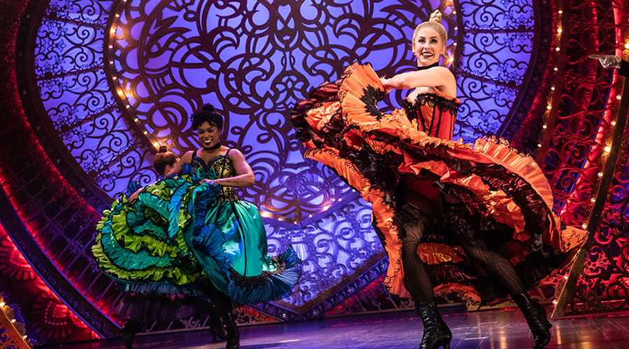 Scene from stage production of Moulin Rouge! The Musical!