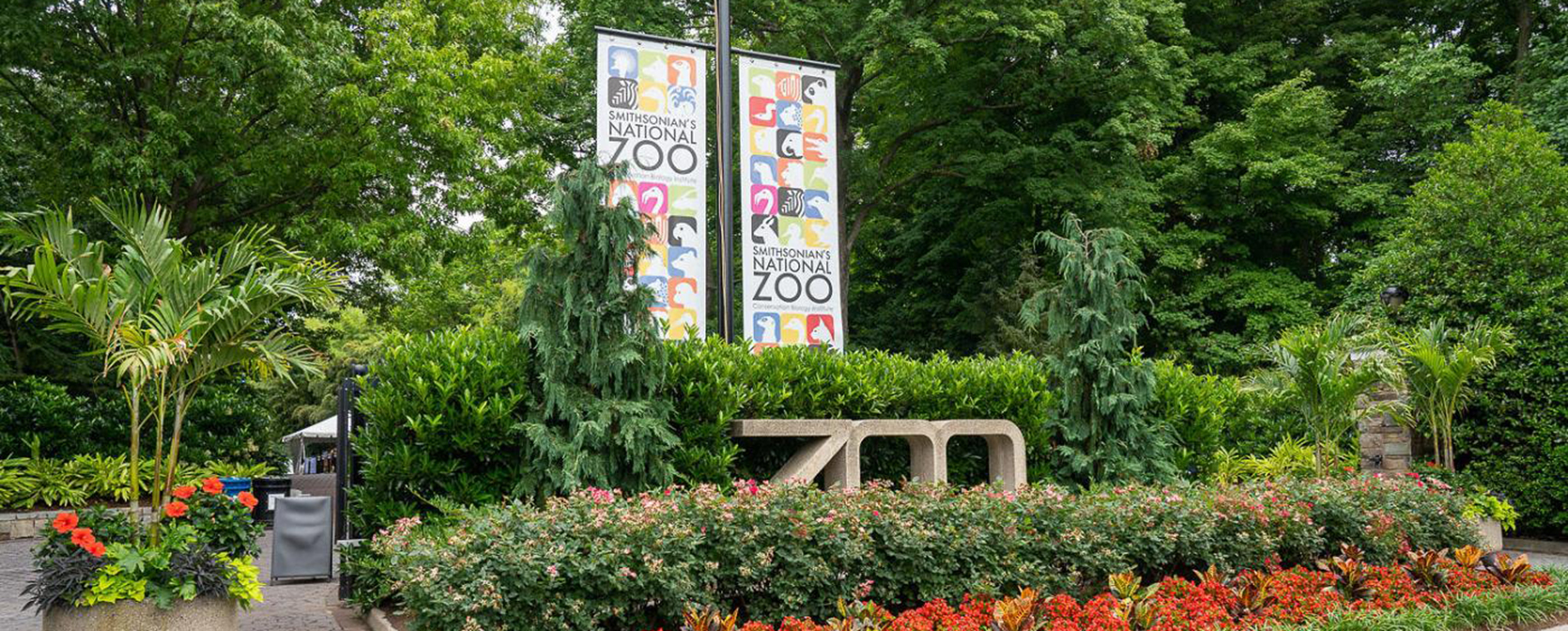 Eingang zum Nationalen Zoo