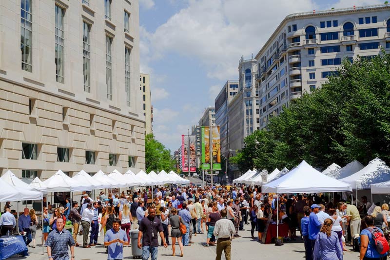 Capital Harvest on the Plaza - Fresh Produce Farmers' Market in Washington, DC Federal Triangle