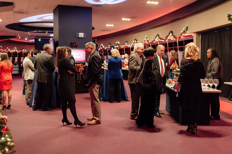 Guests at Nationals Park event in the Clubhouse - Unique meeting spaces in Washington, DC