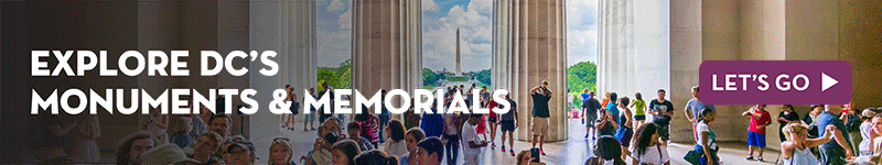 Visit the famous monuments and memorials in Washington, DC - Lincoln Memorial, Washington Monument and more