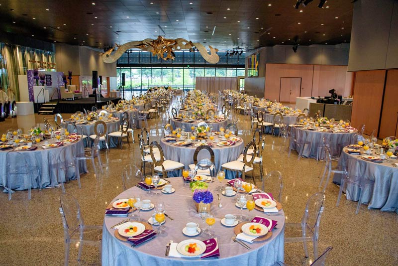 Windows Catering Company spread at the Smithsonian National Museum of African American History and Culture - Sustainable catering in Washington, DC