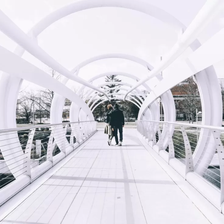 @jon_corleone - Couple at Yards Park Bridge - Capitol Riverfront