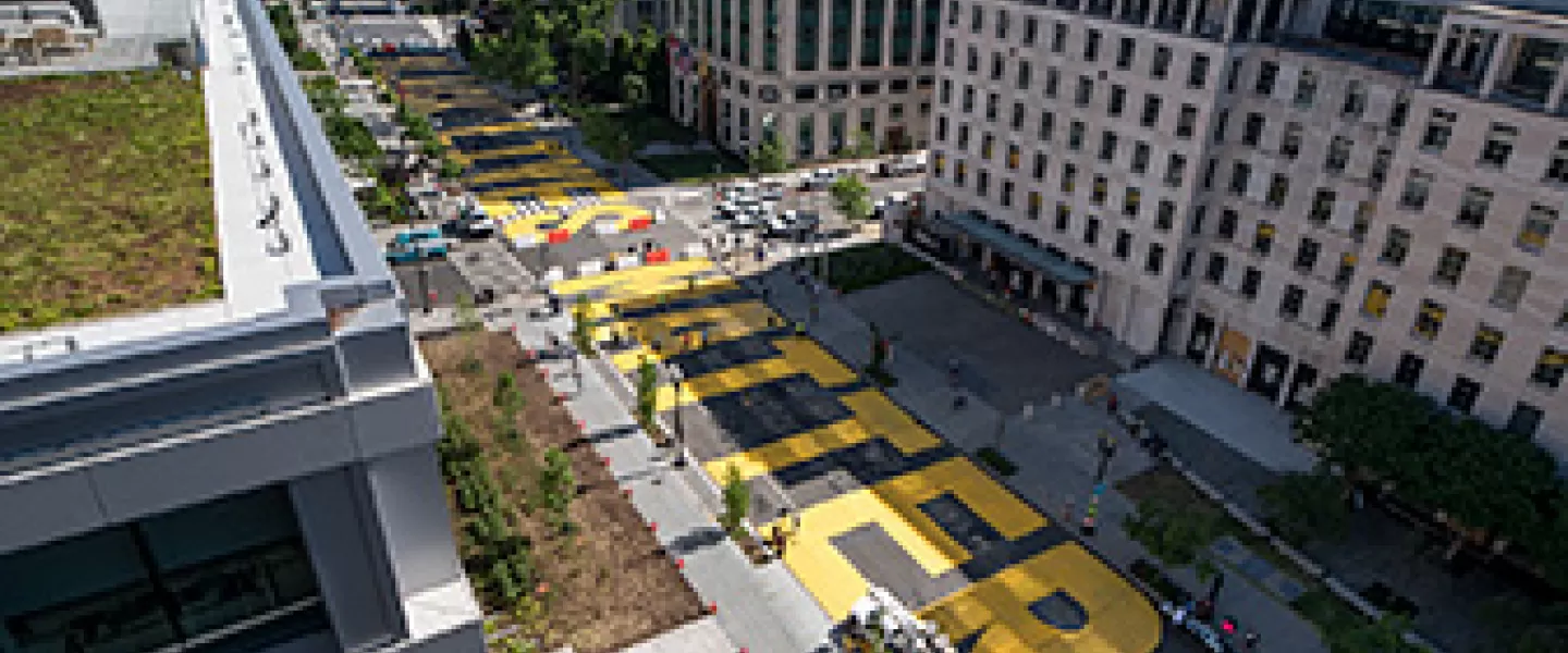 Black Lives Matter Plaza in Washington, DC