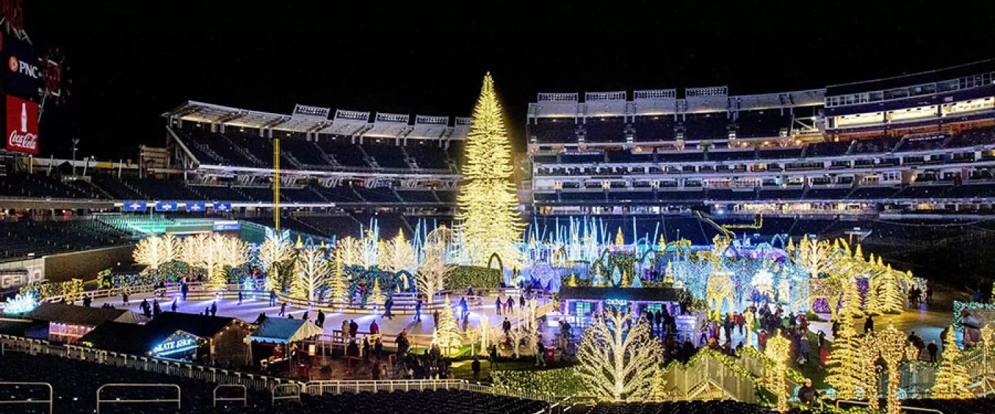 Enchant Christmas at Nats Park