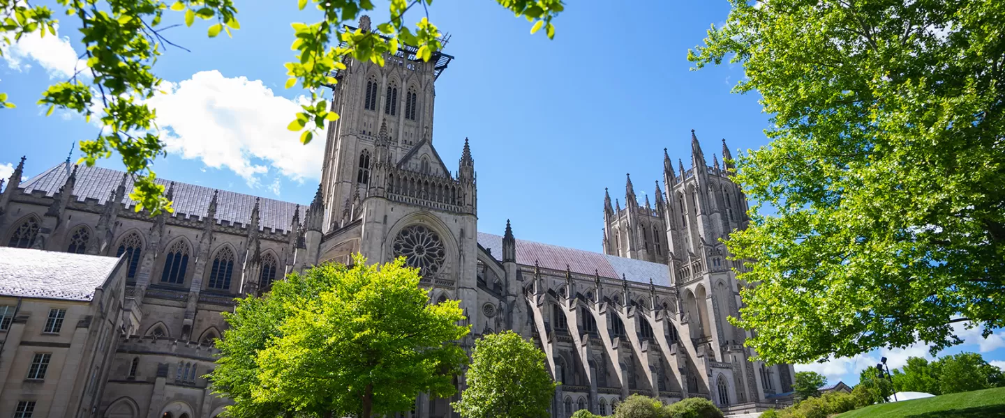 Exterior of the Washington National Cathedral