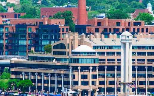 Washington Harbour on the Georgetown Waterfront - Restaurants in Georgetown Washington, DC
