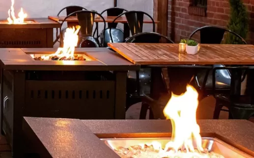 Iron Gate fire pits