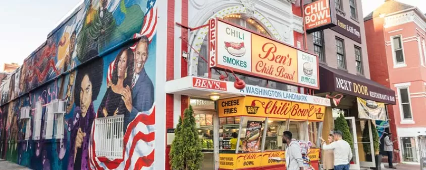 Ben's Chili Bowl in DC's U Street neighborhood - Where to enjoy all-American eats in Washington, DC