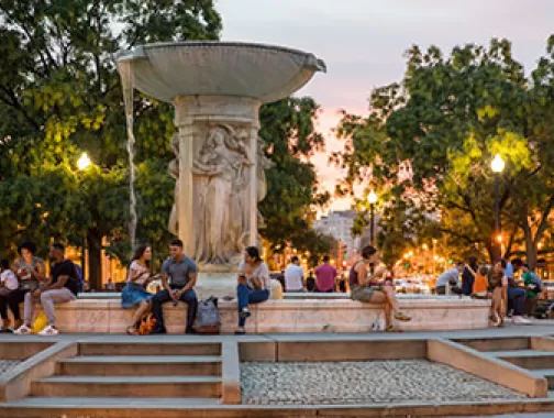 Dupont Circle fountain