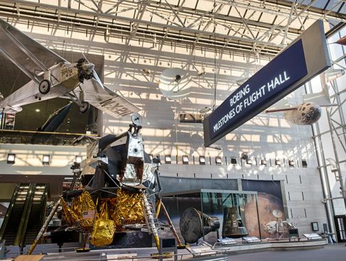 Boeing Milestones of Flight Hall at the National Air and Space Museum