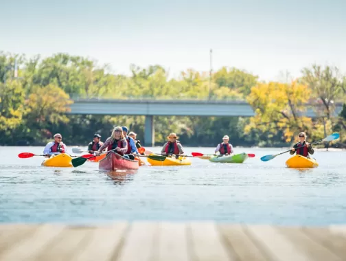 Kayaking on the Capitol Riverfront - Family Friendly and Waterfront Activities in Washington, DC