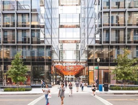 Fall Installation at Palmer Alley in CityCenterDC - Where to Shop in Washington, DC